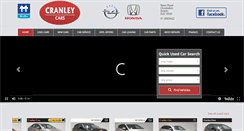 Desktop Screenshot of cranleycars.ie