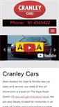 Mobile Screenshot of cranleycars.ie